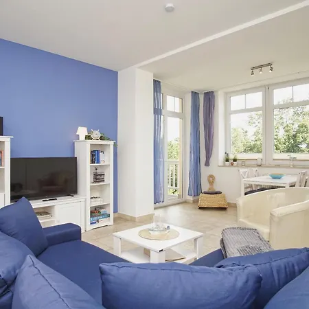 아파트 Bergfrieden Nr 7 Mit Schwimmbad Und Saunanutzung Im Ahoi-erlebnisbad Sellin