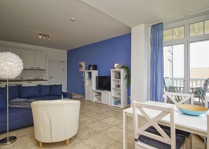 Apartament Bergfrieden Nr 7 Mit Schwimmbad Und Saunanutzung Im Ahoi-erlebnisbad Sellin *