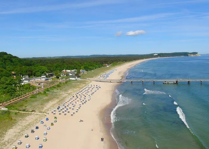 Bergfrieden Nr 7 Mit Schwimmbad Und Saunanutzung Im Ahoi-erlebnisbad Sellin *